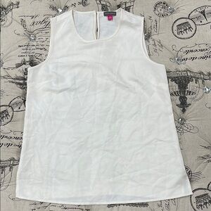💥 Vince Camuto Cream Tank Top Sleeveless Style